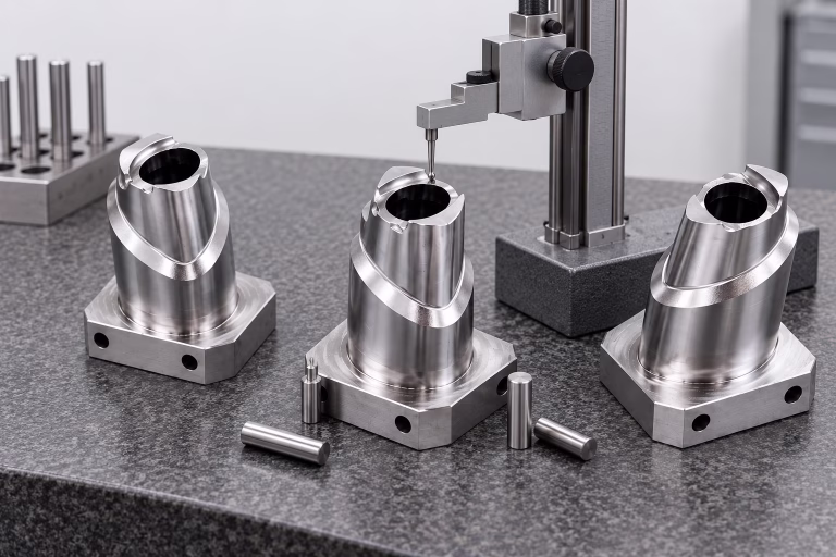 Height gauge and gauge pin inspection of replacement forming components