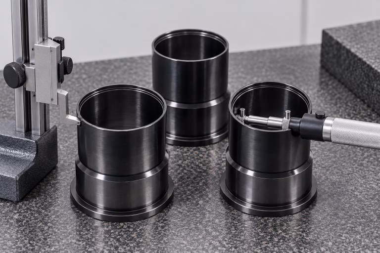 Inspection process or dimensional verification evidence
